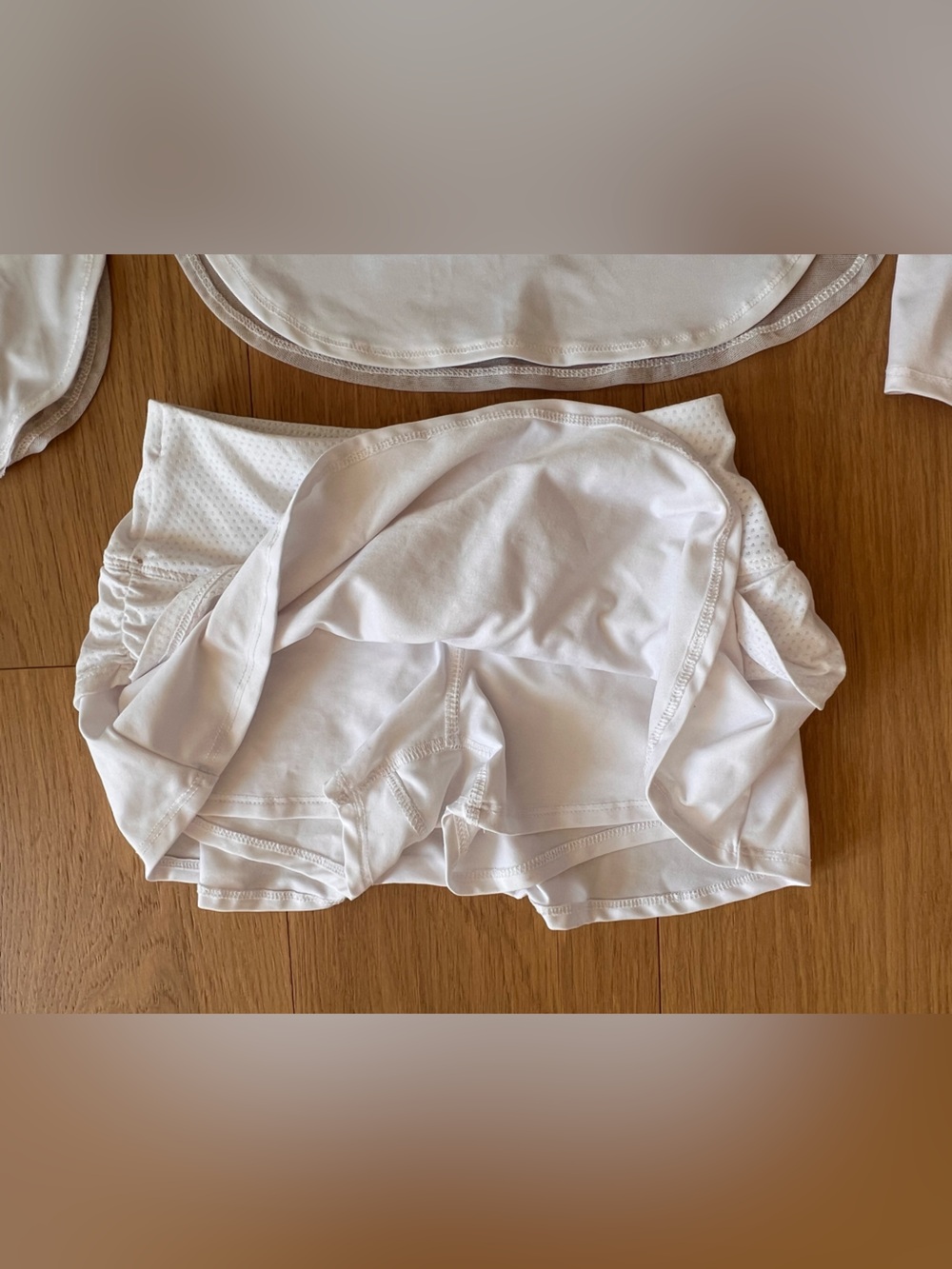 Lucky in Love Tennis Tops & Skirt Bundle Girls S 7-8 $125 - Picture 9 of 11